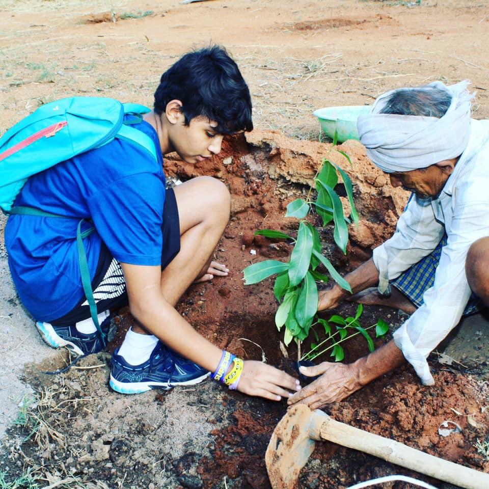 telangana Family turn land fruit forest organic mango sustainable workshop india