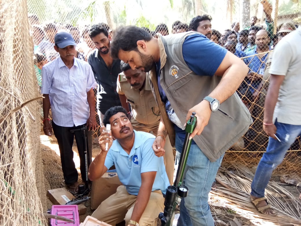 Andhra pradesh veterinarian risks life rescue wildlife inspiring india