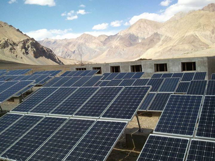 Incredible potential for solar energy in Ladakh. (Source: Facebook)