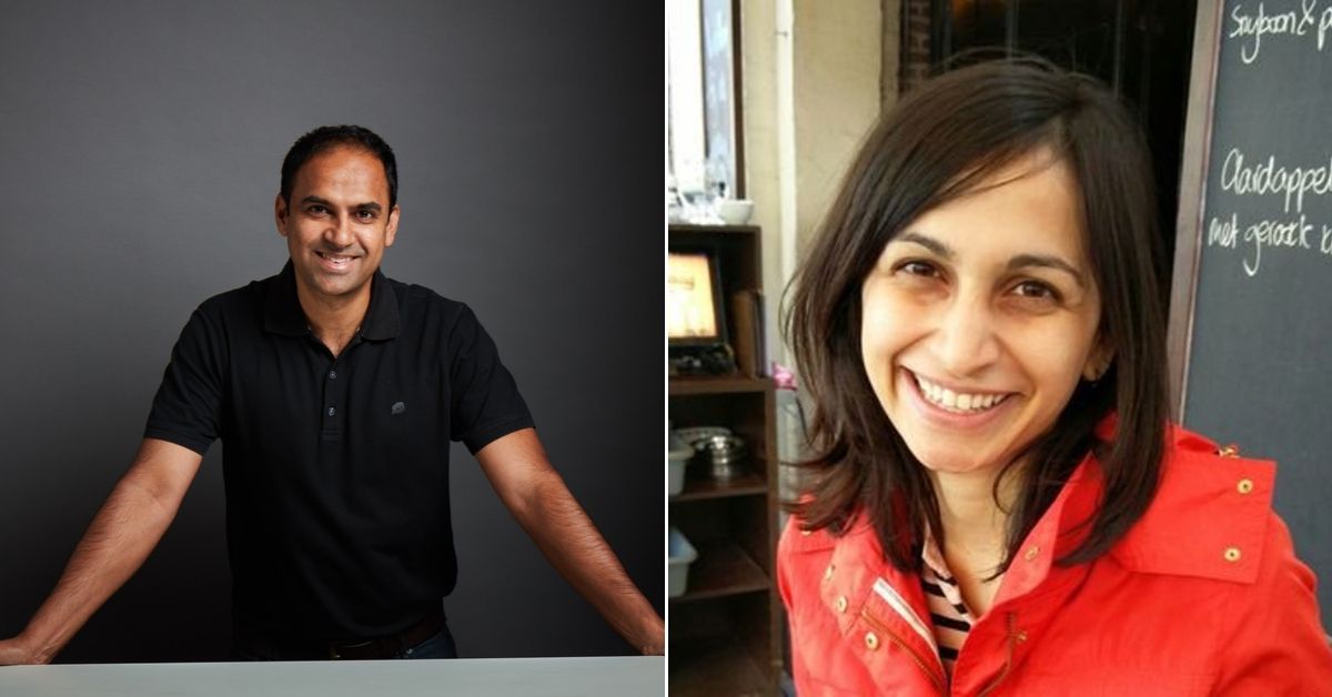 Qure.ai Founders: Prashant Warier and Dr Pooja Rao.