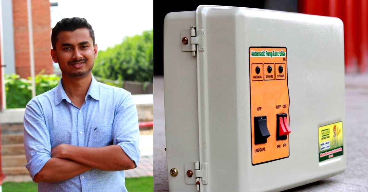 This Startup’s Device Runs Water Pumps & Saves Farmer Lives For Just Rs 400!