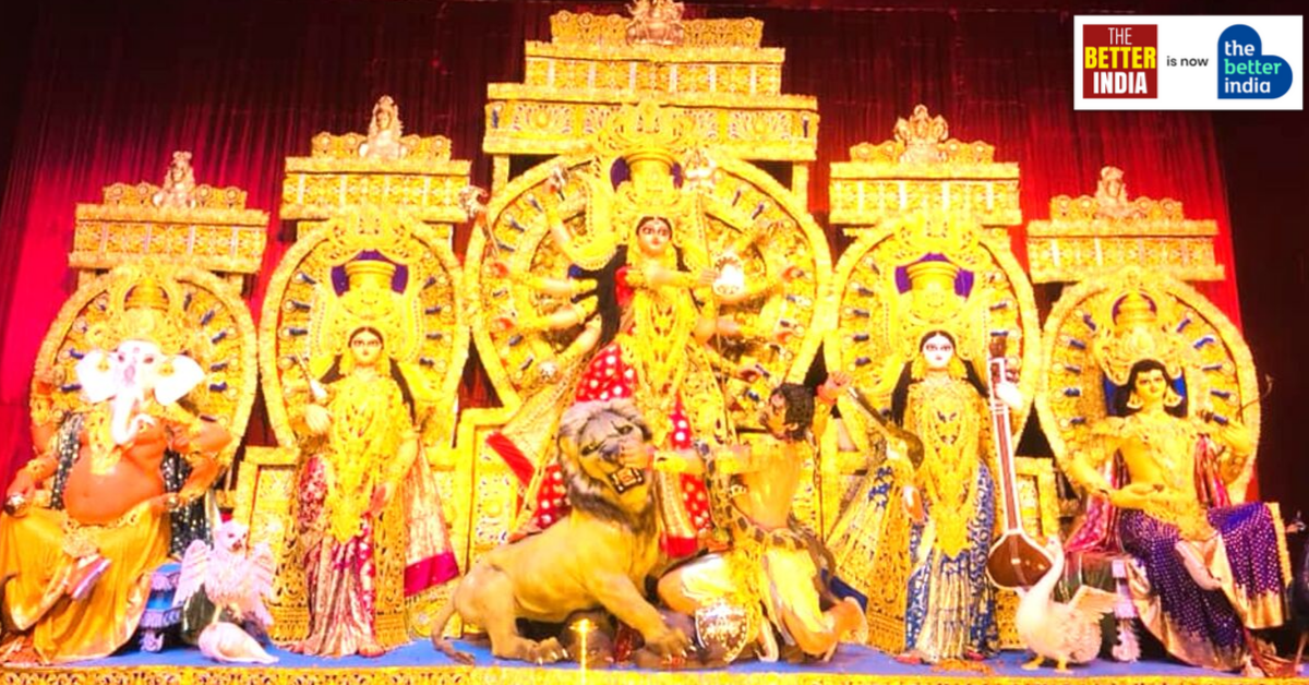 Durga Puja Pandals Across India Are Going Plastic-Free!