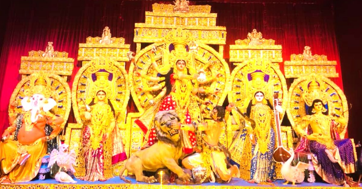 Wild Fruits to Sea Shells: Durga Puja Pandals Across India Are Going Plastic-Free!