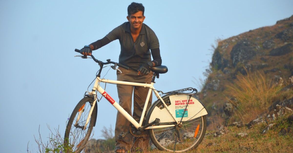 Kerala Engineer Quits Job to Start Bicycle-Sharing Club, Now Has 8000 Users in 3 Cities!