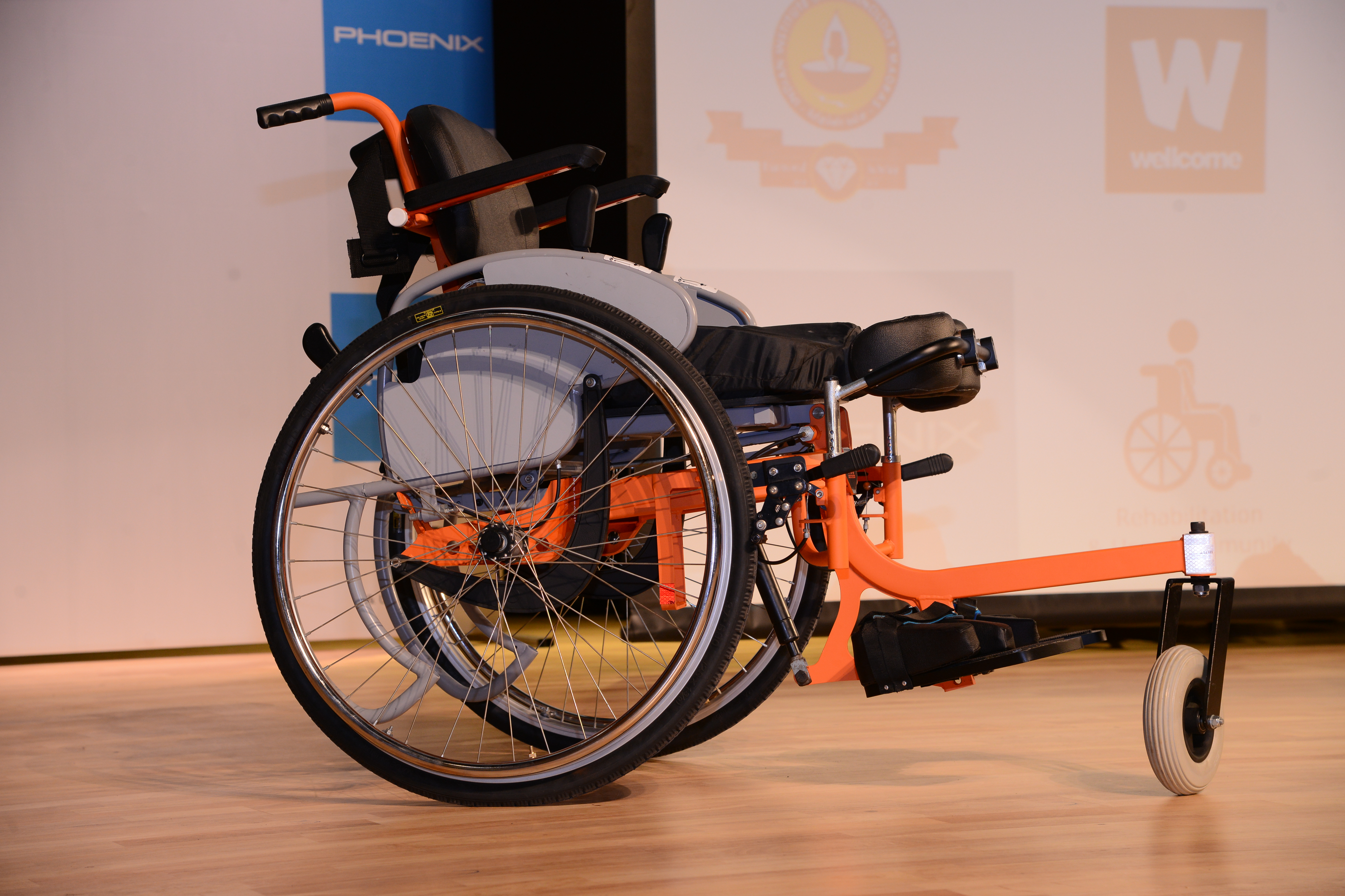 ‘Arise,’ the Standing Wheelchair designed and developed by TTK Center for Rehabilitation Research and Device Development (R2D2) at IIT Madras. (Source: IIT-Madras)