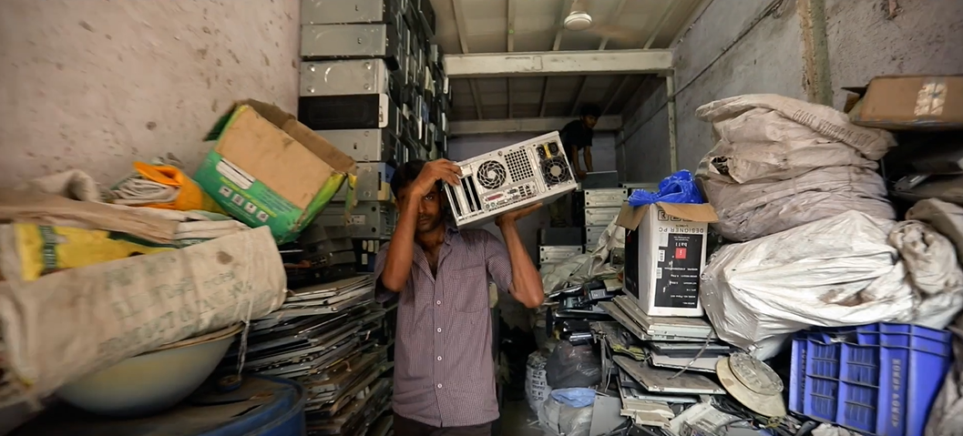 Most e-waste is recycled through the informal sector. (Source: Karo Sambhav)