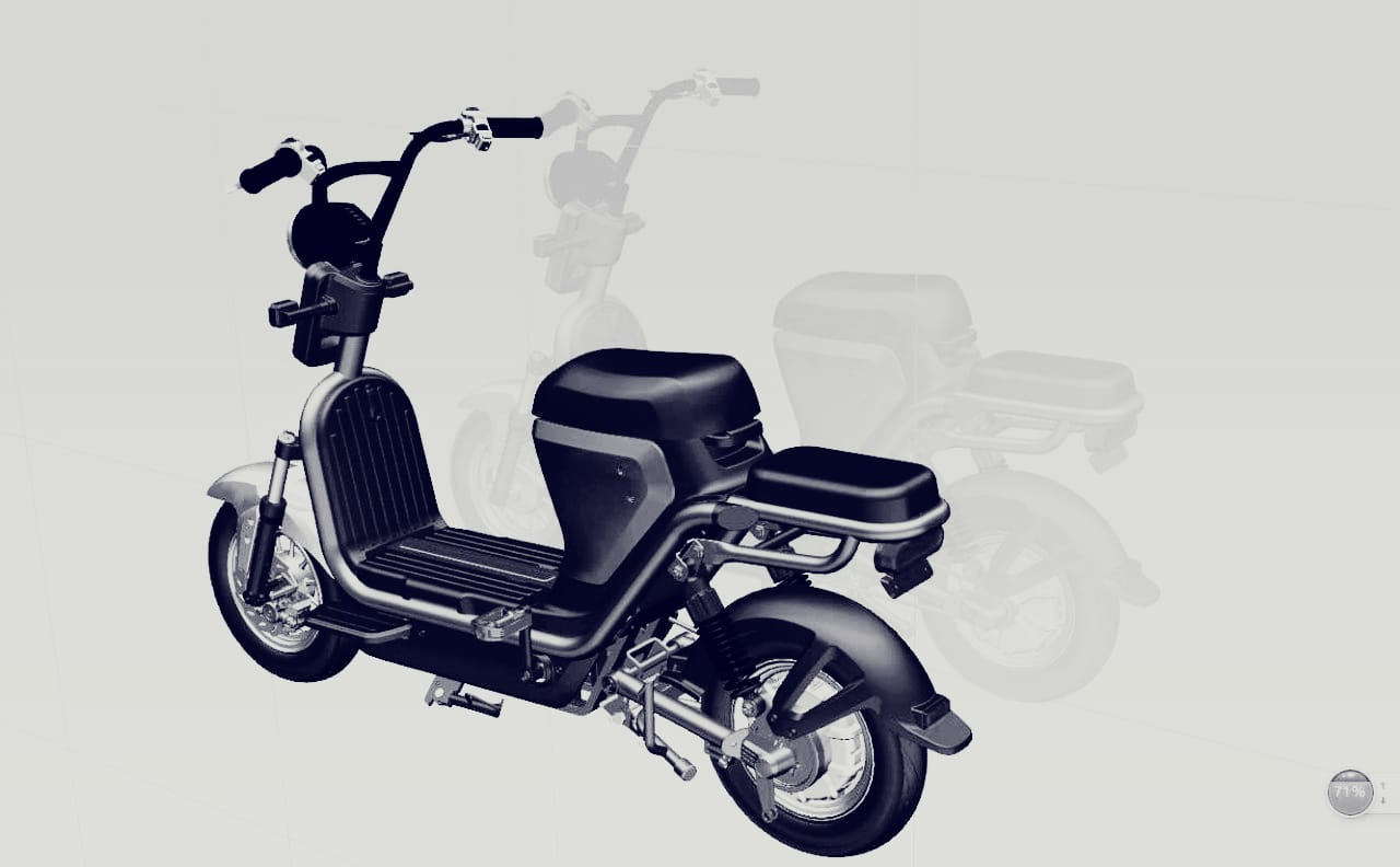 Gugu Energy Moped teaser. (Source: Gugu Energy)