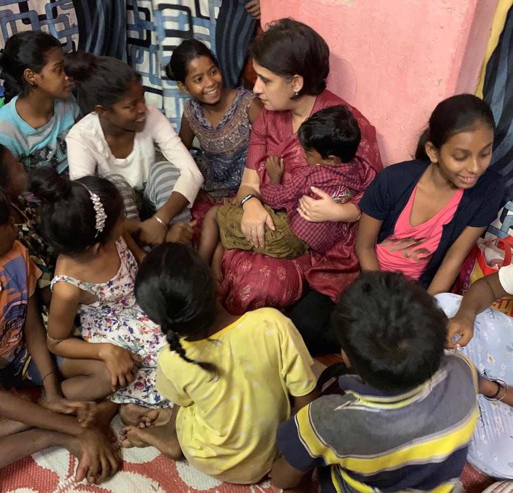 Richa Prasant left the corporate life to take care of these forgotten children. (Source: Sunaayy Foundation(