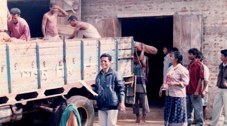 Sister Rose (right) supervising a rubber loading during the formative years of the MMCS. (Source: Facebook)