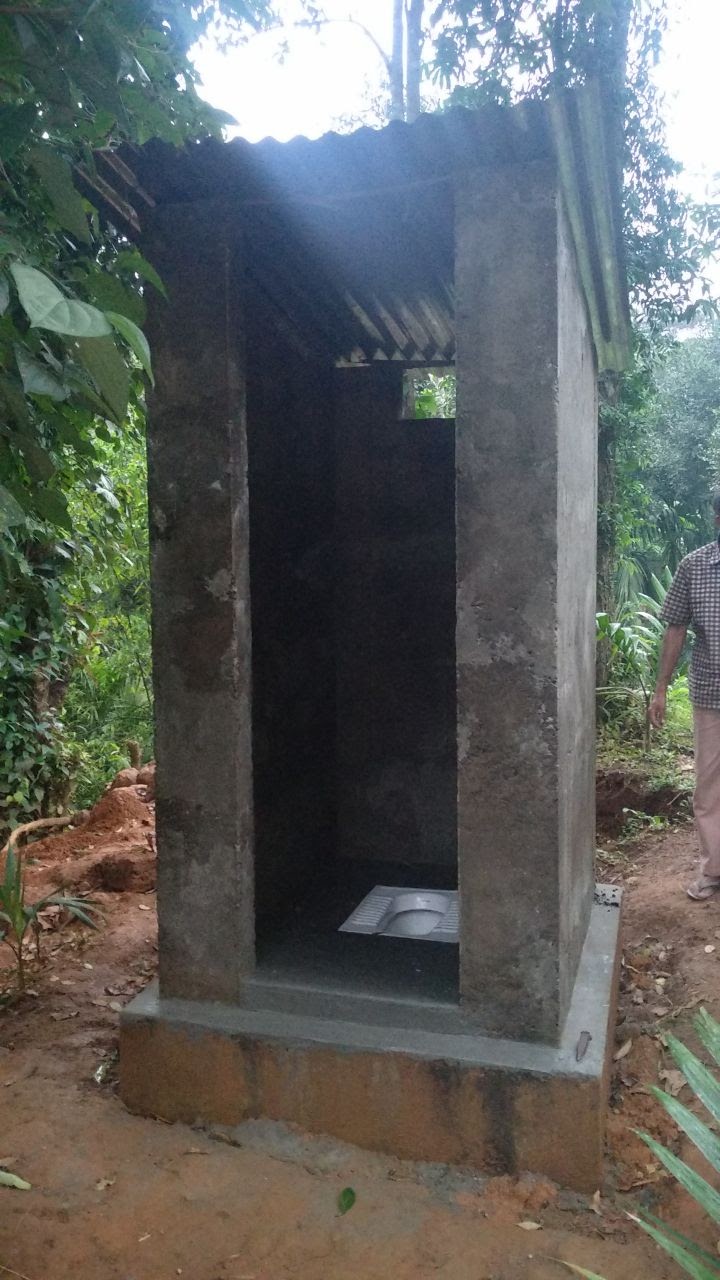 A finished toilet. (Source: AMMACHI Labs)