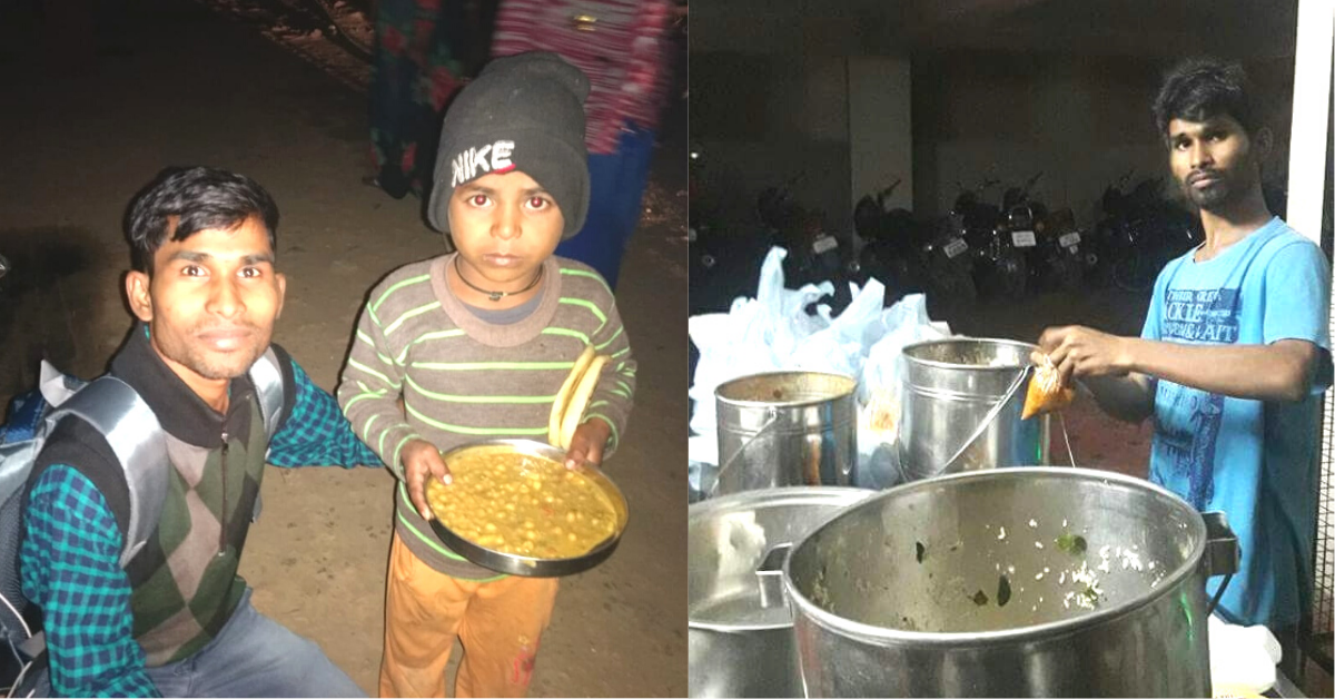 A Child Labourer at 5, Hyd Boy Feeds 2000 Hungry People for Free Every Night!