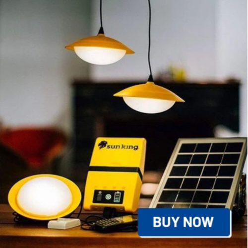 sun solar energy lamp