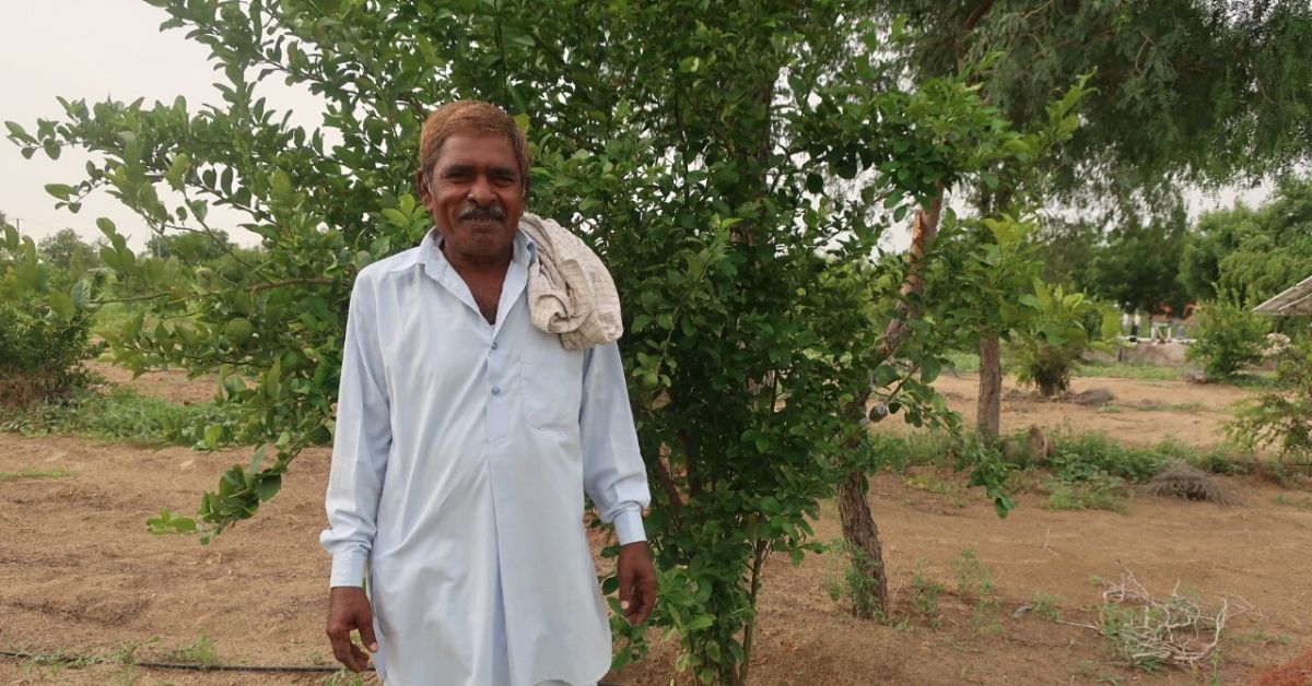 Driver organic farmer Rajasthan