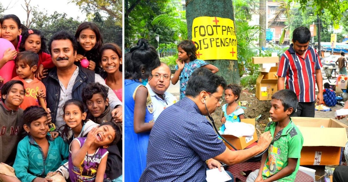 Kolkata’s ‘Food Man’ Joins With Doctors to Open Free Dispensary For Homeless Kids