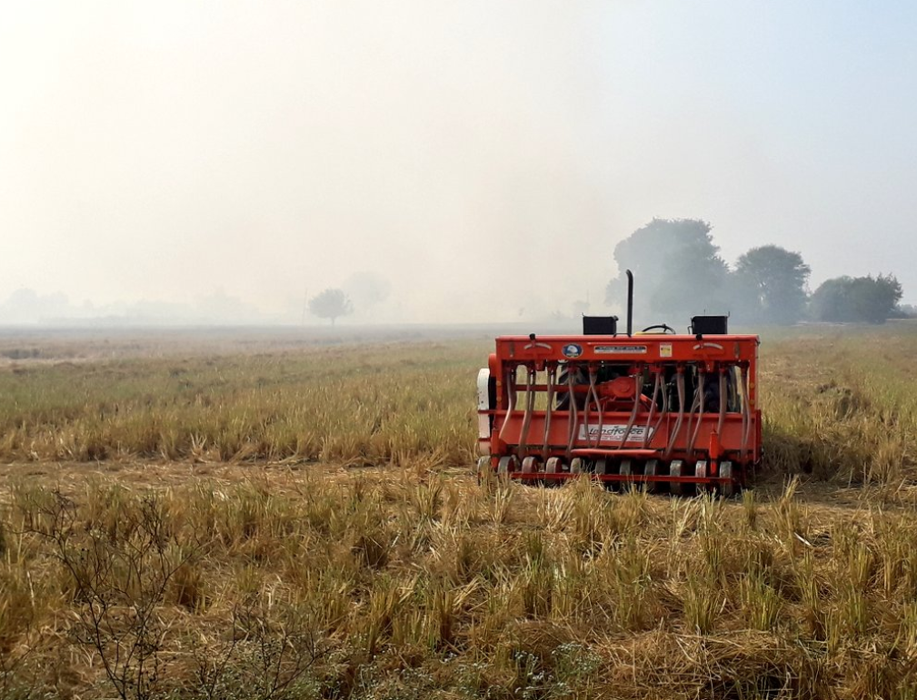 Happy Seeder Machine (Source: Twitter/Pooja Shali)