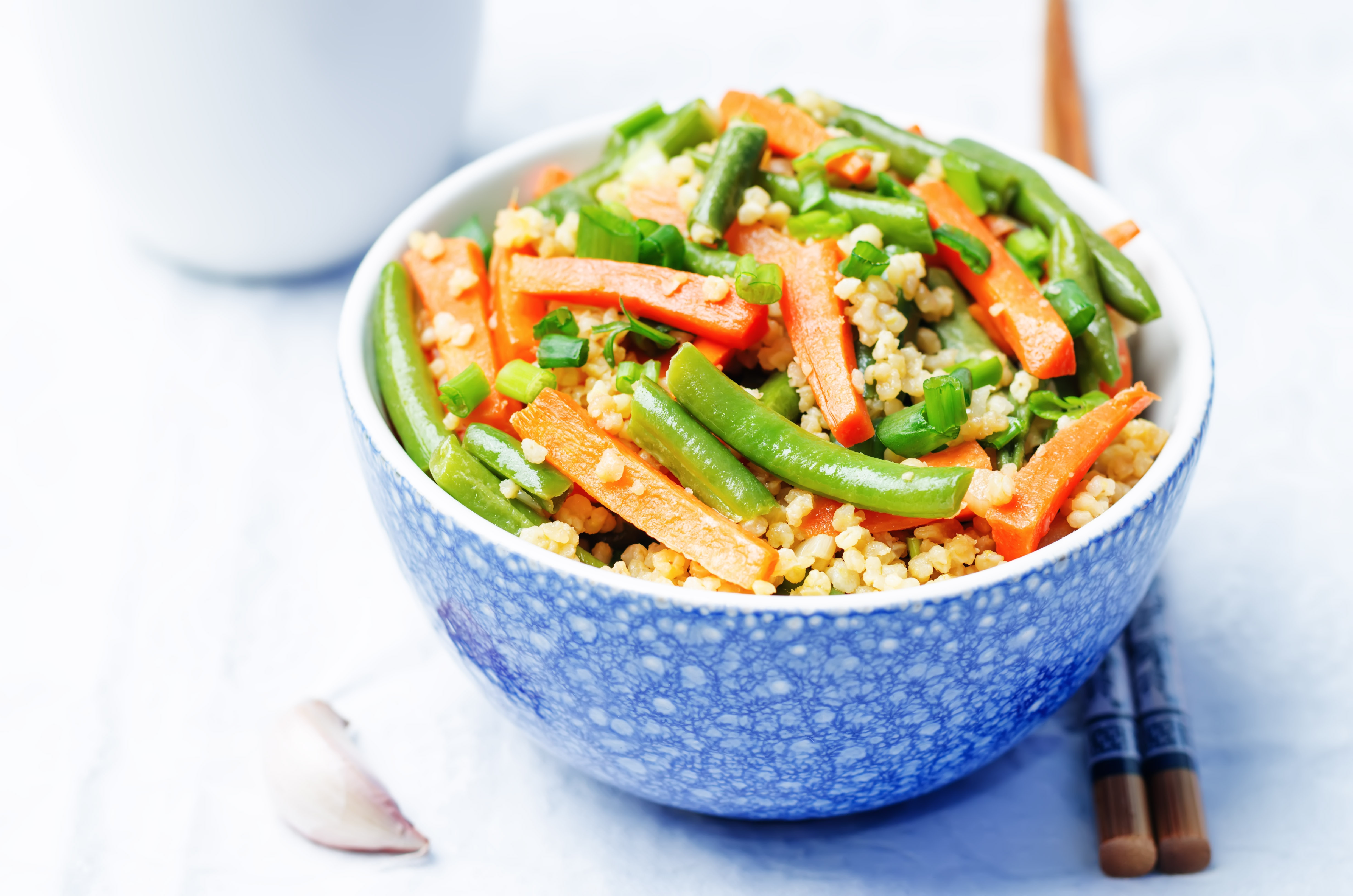 millet stir fry