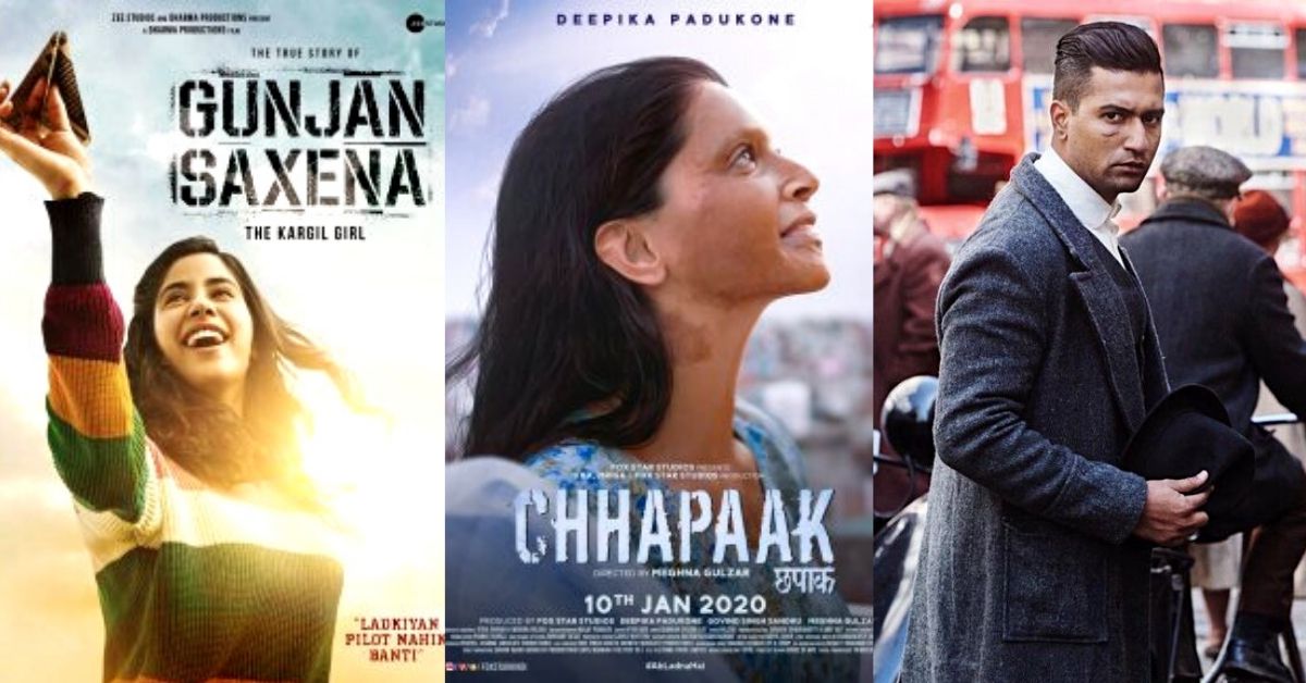 Gunjan Saxena to Chhapaak: 2020 Biopics That’ll Tell The Story of Unsung Heroes