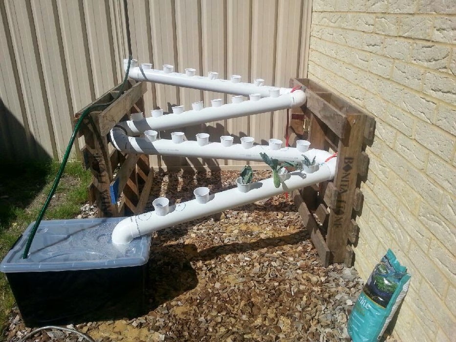 How To Build A Hydroponic Unit With Pvc Pipes To Grow Veggies