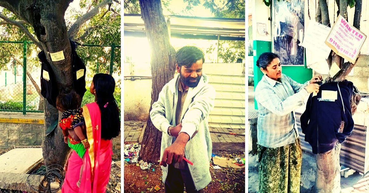 Free On Tree: Bengaluru Residents Hang Sweaters for The Needy This Winter
