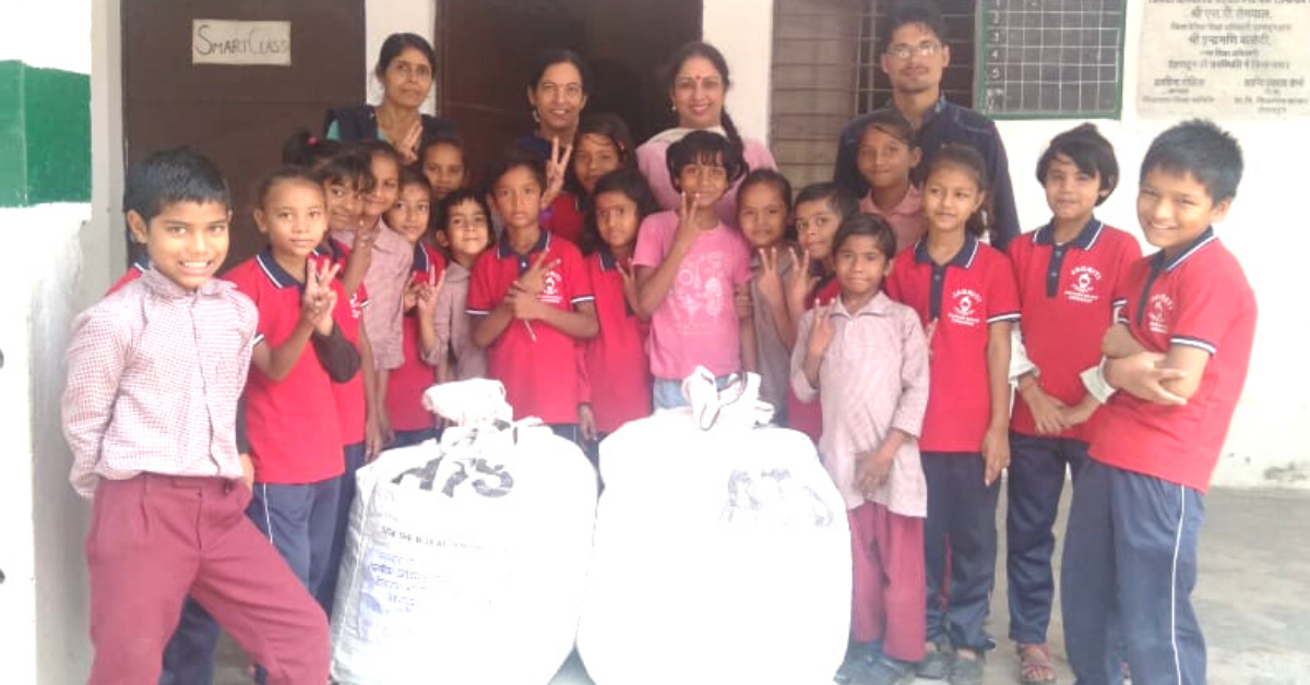 5000+ Dehradun School Kids Collect 555 Kgs of Waste For Plastic Wapsi Abhiyaan!