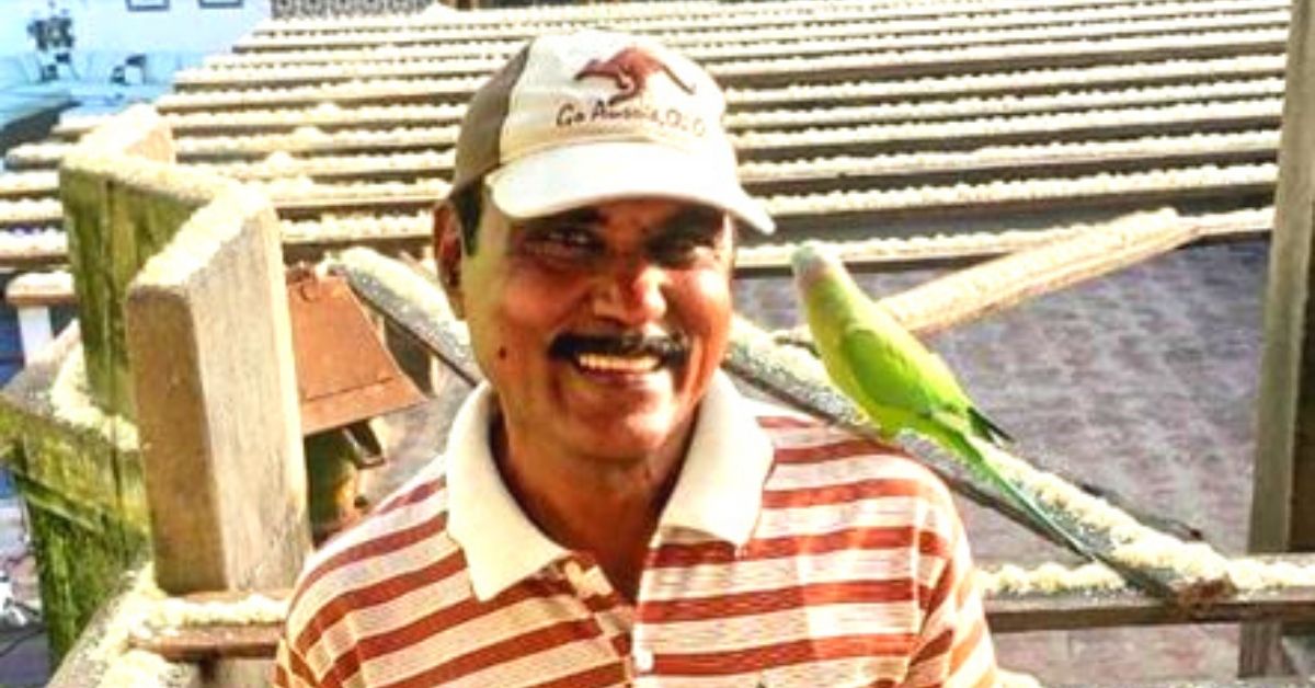 ‘Birdman’ of Chennai Donates 40% of His Salary to Feed 8,000+ Parakeets!