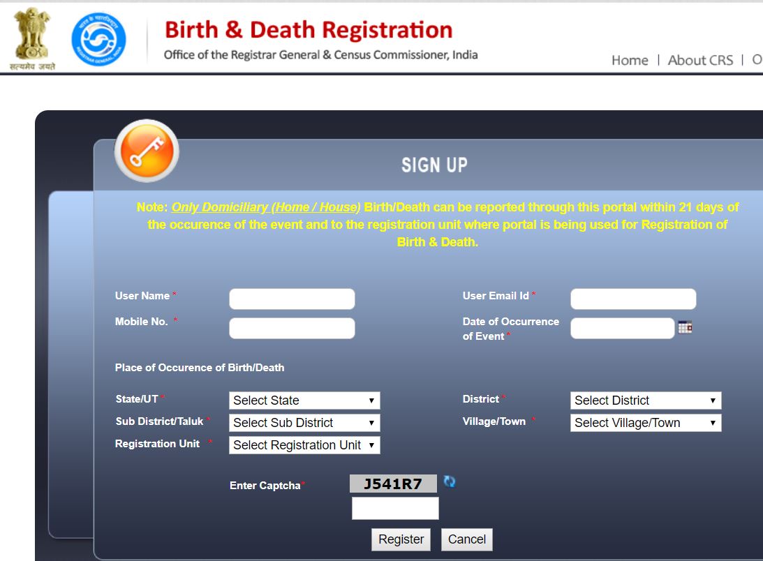 How To Apply For Birth Certificate Offline Online Steps To Follow How To Apply For Birth Certificate Offline Online Steps To Follow
