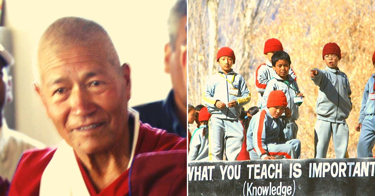 How 1 Ladakhi Monk Shaped the Future of 1000s of Underprivileged Kids