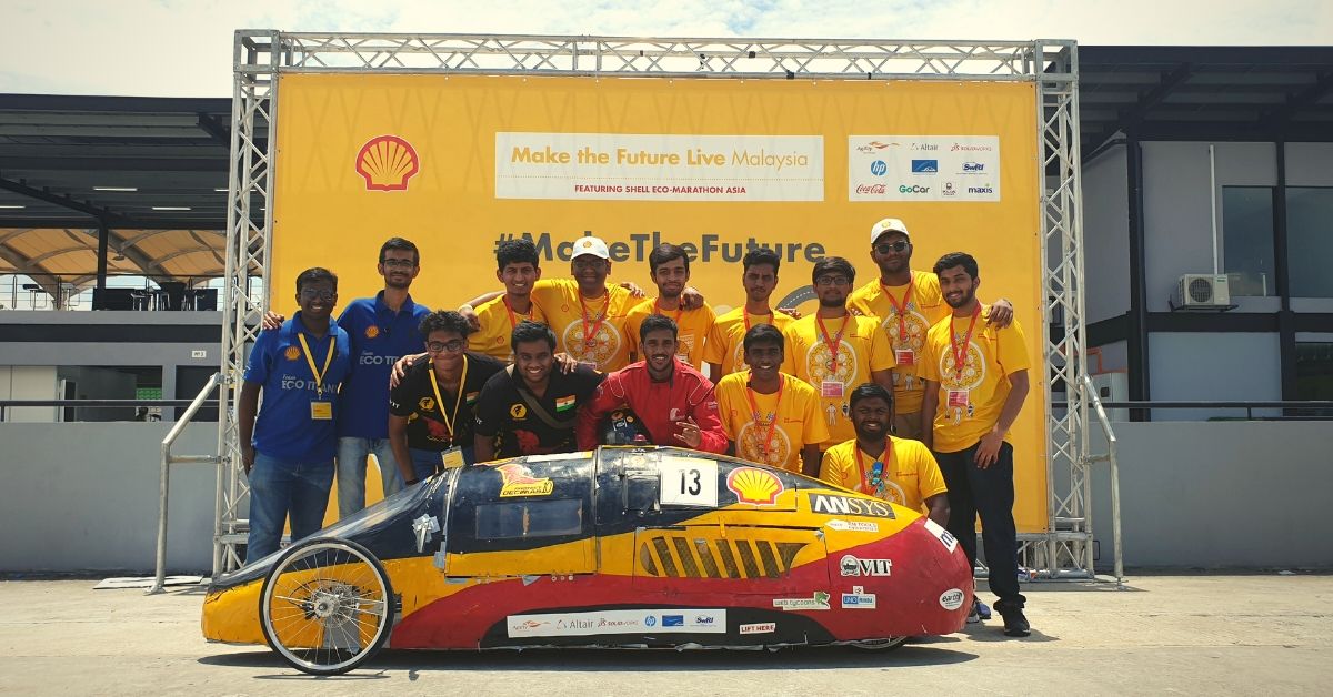 129 Km in Just 1 Litre Petrol: VIT Students May Just Have Built the Car of the Future!