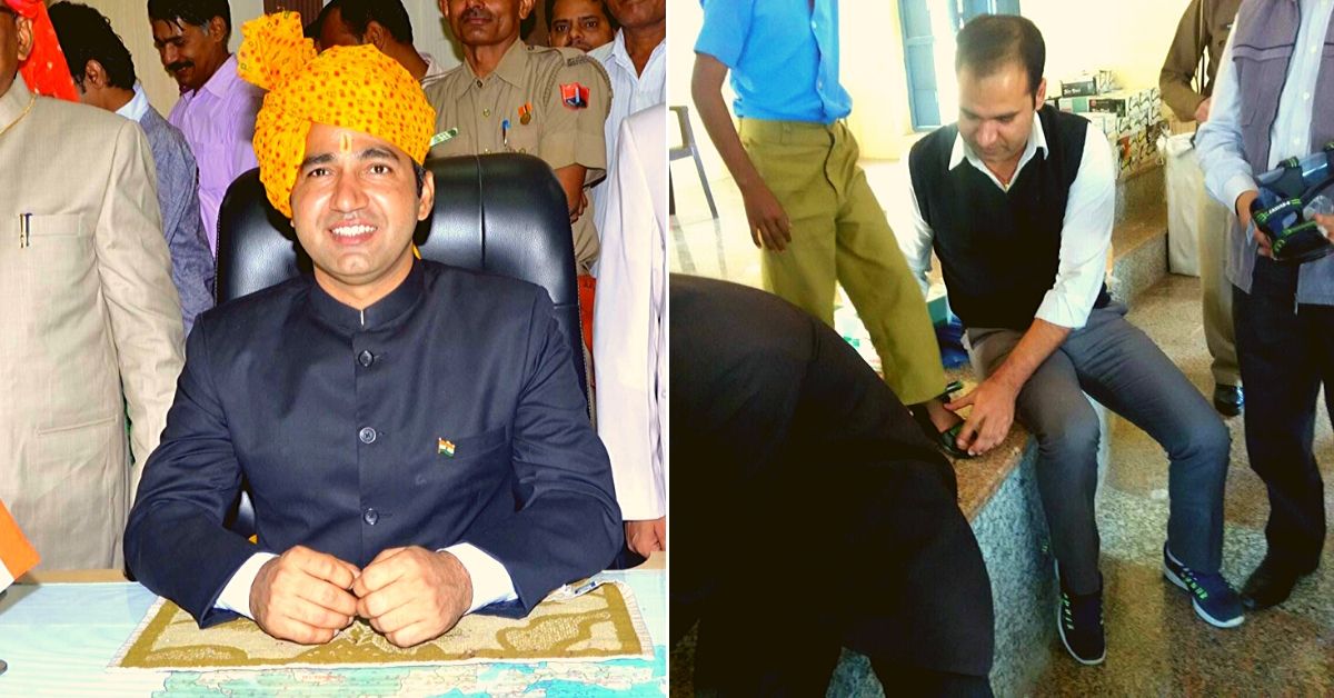 Shoes for kids, blood bank for rare groups: ias officer transforms lakhs of lives