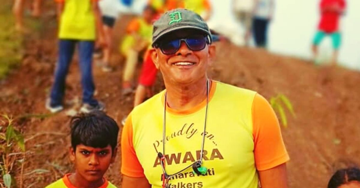 57-YO Retd Professor Takes On Sand Mafia, Leads Movement To Revive Krishna River