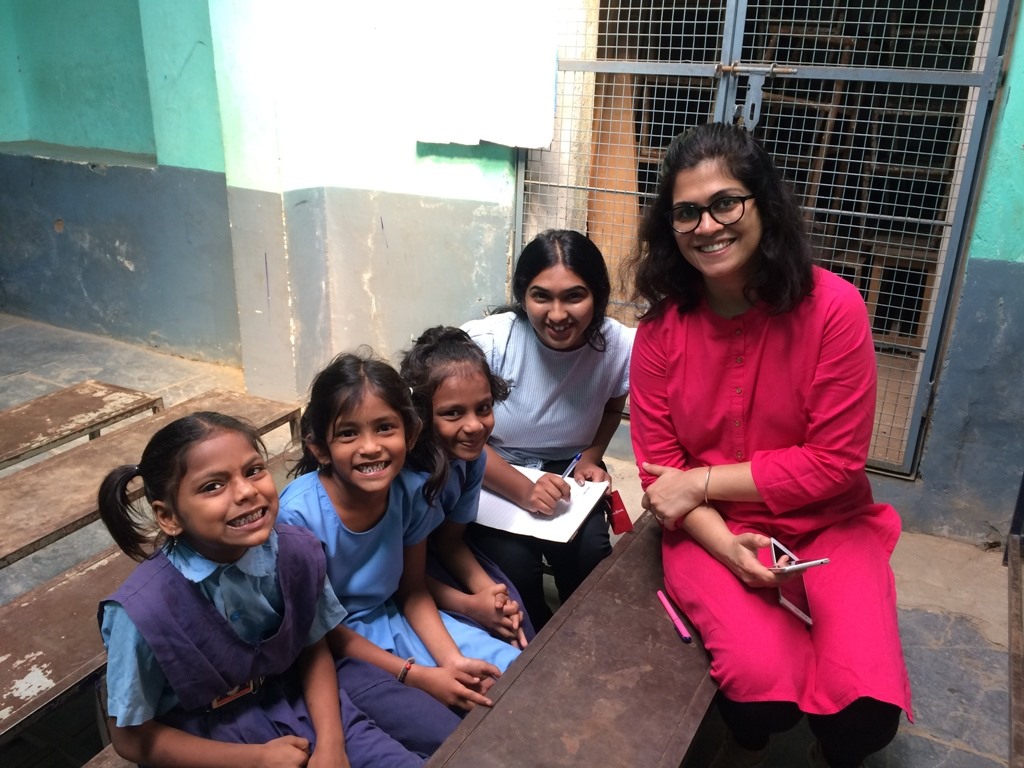 Bengaluru woman quit job ngo underprivileged children education india jov30