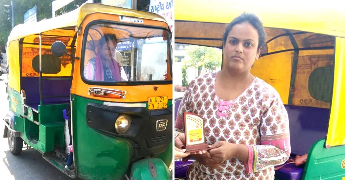 Ahmedabad’s First Specially-Abled Woman Auto Driver Works to Save Her Father’s Life