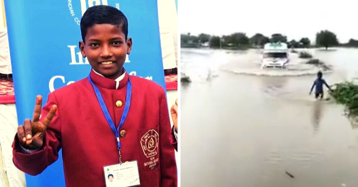 Meet the 12-YO Who Risked His Life to Guide an Ambulance Across a Flooded Bridge