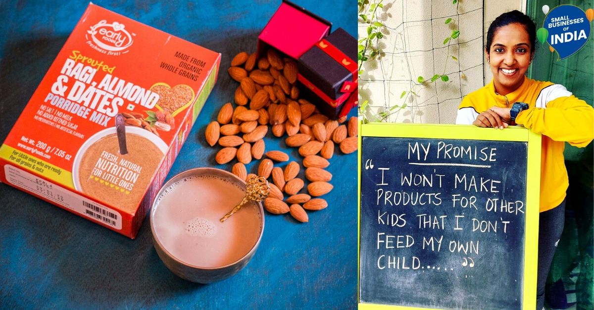 Pune Mom’s Homemade Millet-Based Baby Food Now Gets Her Over 30,000 Orders a Month