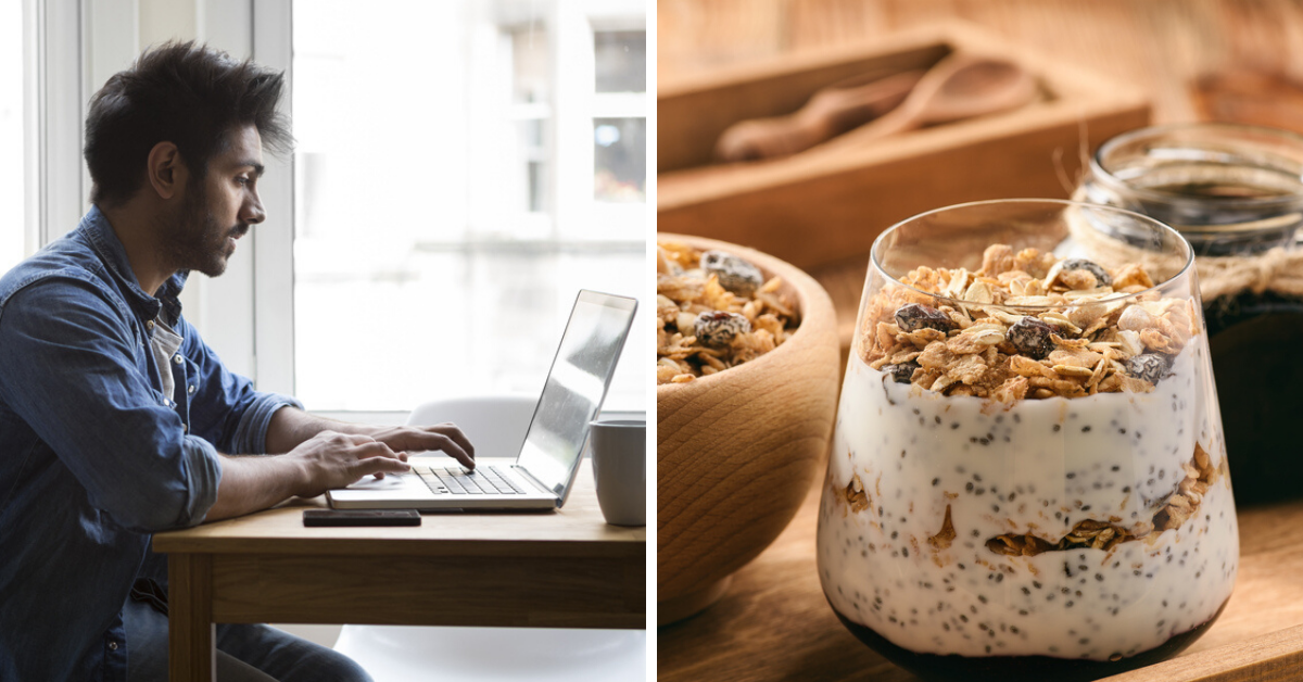 Working From Home? These Nutritious Food Supplies & Recipes Will Keep You Ticking
