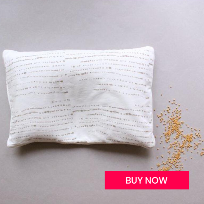 rice hull pillow