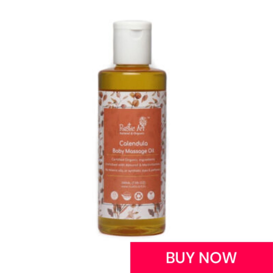 calendula oil for baby massage