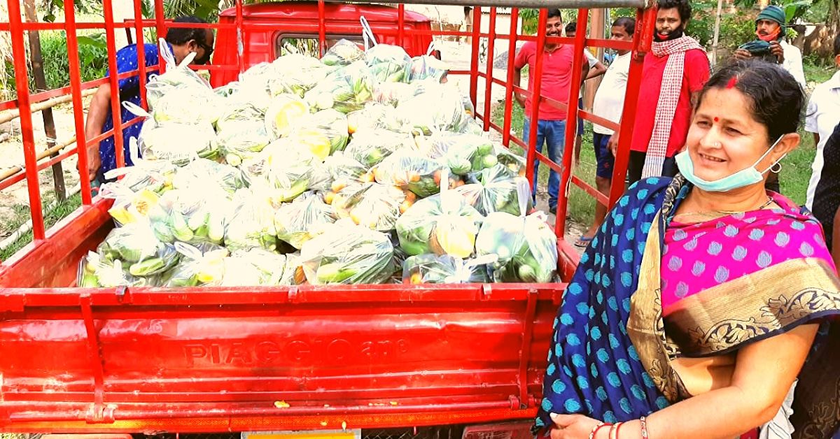This Odisha Lady Farmer is Distributing Free Vegetables to the Needy in 15 Villages!
