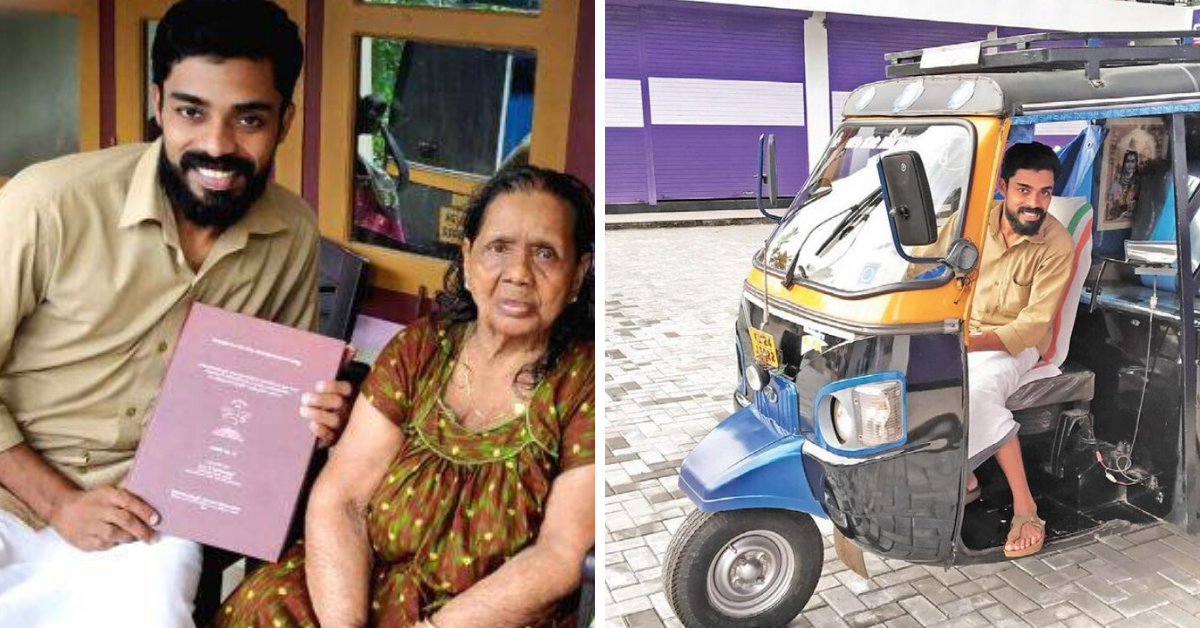 Kerala Man Drove An Auto To His Dreams, Earns PhD To Become Lecturer!