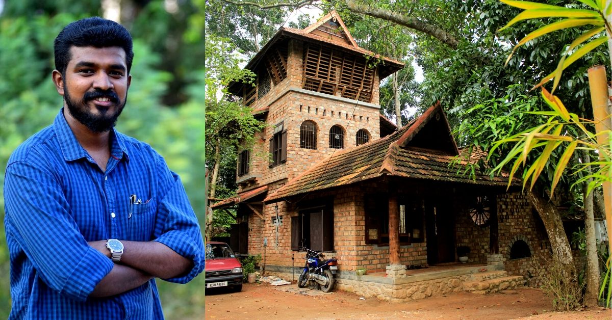 Bamboo & 90% Recycled Waste: Kerala Architect Builds Green Home in 4 Months!