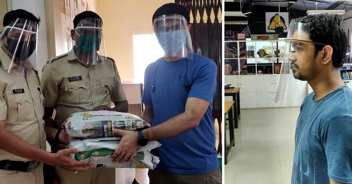 Innovators in 12 Cities Make Face Shields By Hand, Supply 54000+ to Health Workers