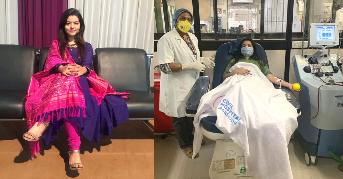 Exclusive: Gujarat’s First Plasma Donor, 23-YO Smruti, Shares Her Experience