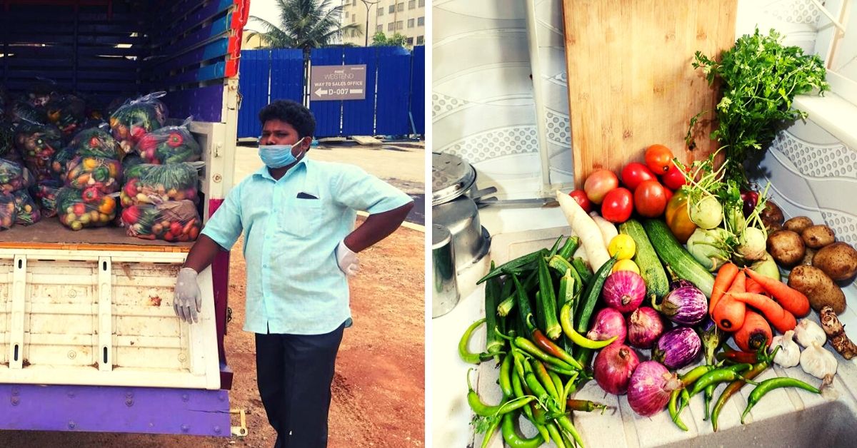 Bengaluru Initiative Delivers Fresh Veggies Directly from Farms to 700+ Families