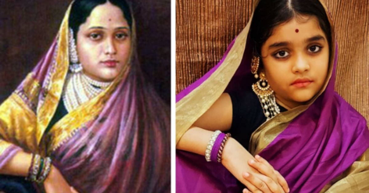 Lockdown Diaries: Mother-Daughters Recreate Raja Ravi Varma’s Stunning Paintings!