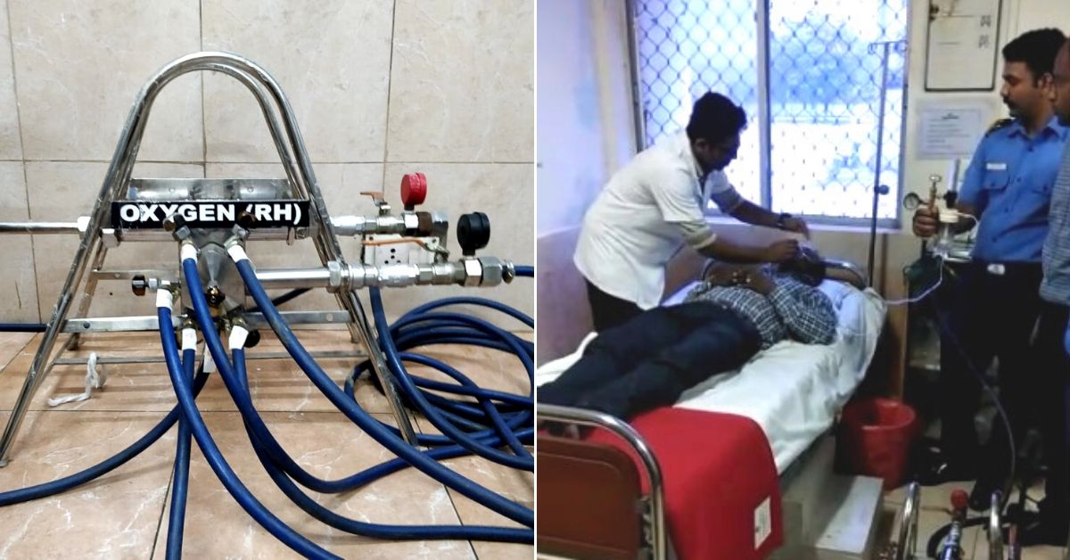 COVID-19: Indian Navy’s Innovation Lets 1 Cylinder Supply Oxygen to 12 Patients!