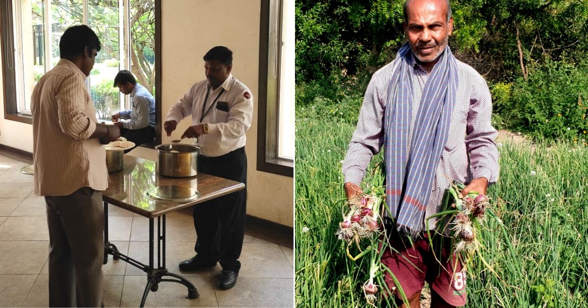 700 Kg Veggies From Farmers, Meals for Staff: B’luru Society Inspires Amidst Lockdown