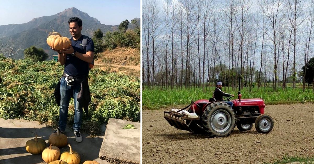 Meerut Man Quits High-Paying MNC Job For Organic Farming, Trains 200+ Farmers