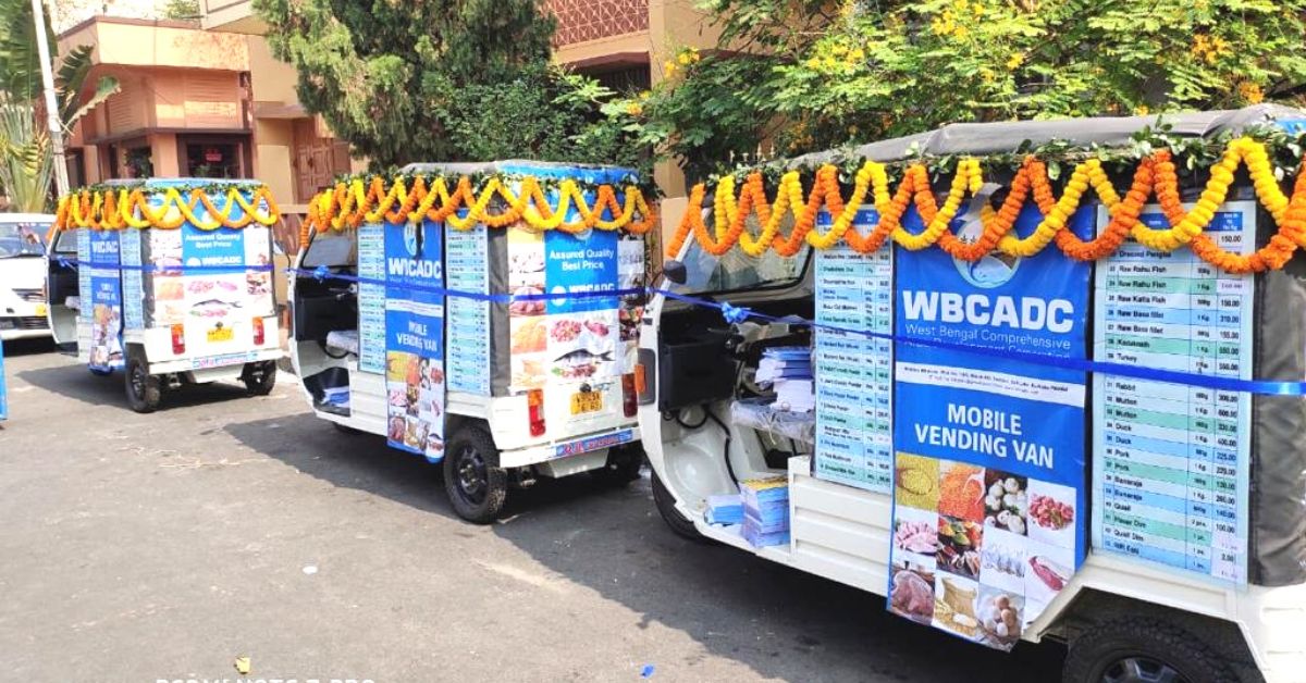 Solar Fridge Vans Bring the Market to Kolkata’s Elderly; Sell Meat & Veggies!