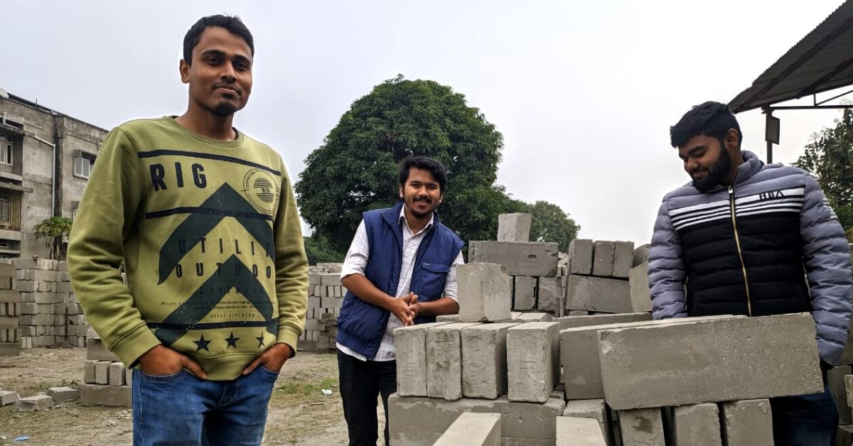 Made of 70% Waste, Startup’s Bricks Keep Homes Cooler in Summer & Warmer in Winter