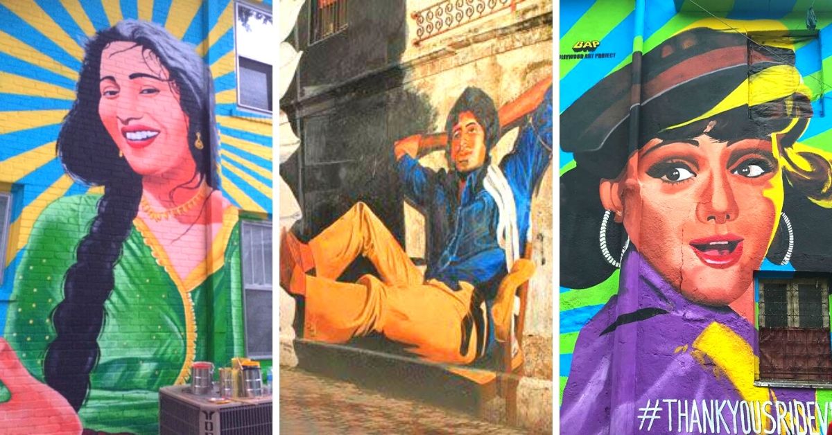 Once A House Painter, This Artist’s Stunning Bollywood Murals Are A Must-See in Mumbai